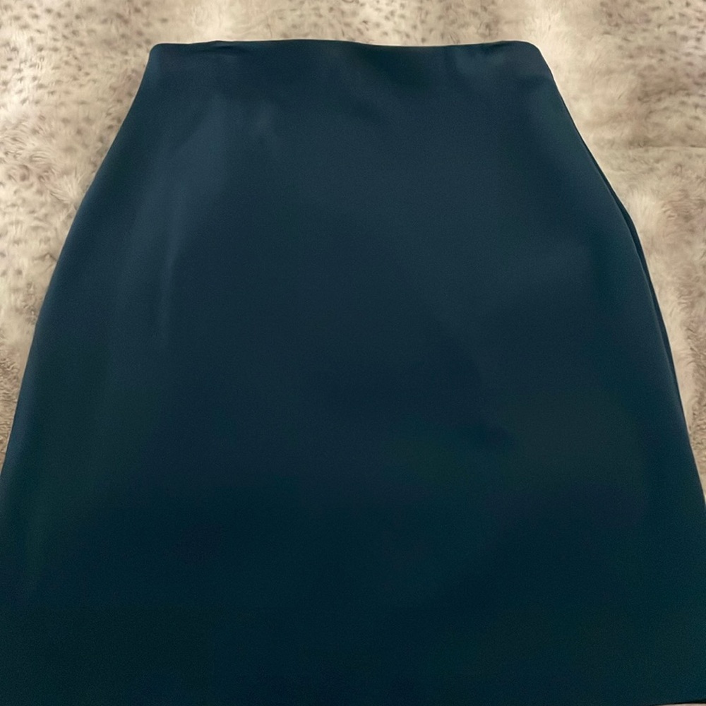 Knit Midi Pencil Skirt